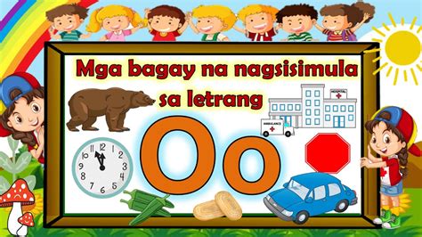 MGA BAGAY NA NAGSISIMULA SA Oo at MAGSULAT NG .